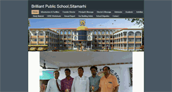 Desktop Screenshot of brilliantpublicschool.com